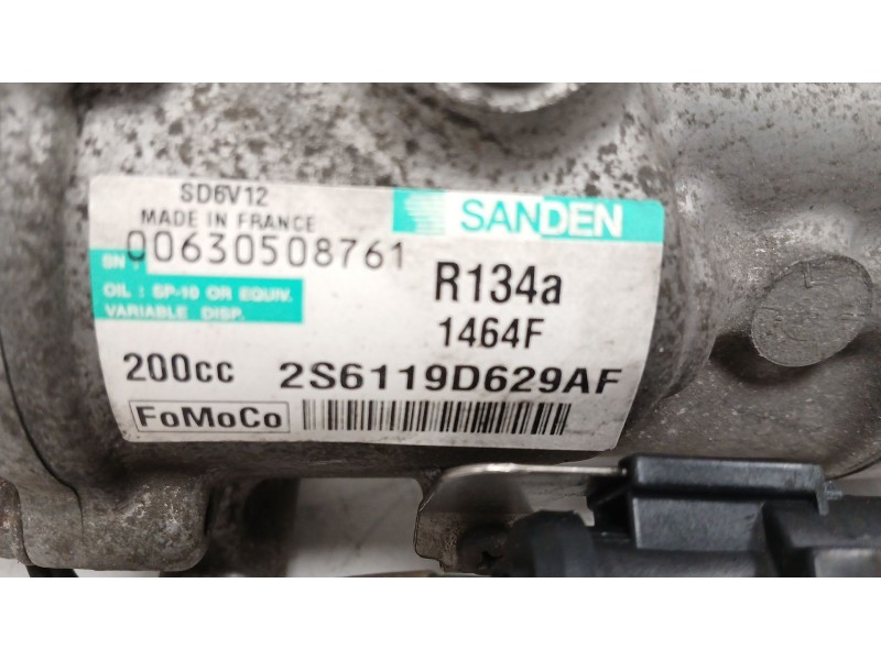 Recambio de compresor aire acondicionado para ford fiesta v (jh_, jd_) 1.4 tdci referencia OEM IAM   