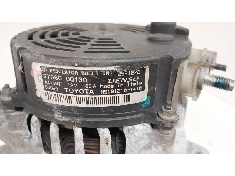 Recambio de alternador para toyota aygo (kgb/wnb) city referencia OEM IAM   