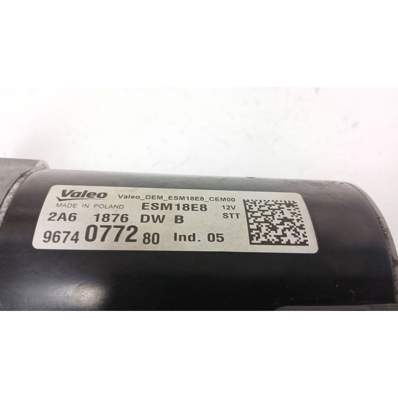 Recambio de motor arranque para peugeot 308 sw ii (lc_, lj_, lr_, lx_, l4_) 1.2 thp 130 referencia OEM IAM   