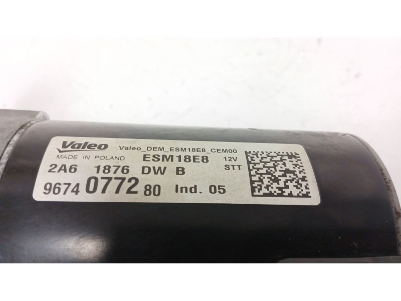 Recambio de motor arranque para peugeot 308 sw ii (lc_, lj_, lr_, lx_, l4_) 1.2 thp 130 referencia OEM IAM   