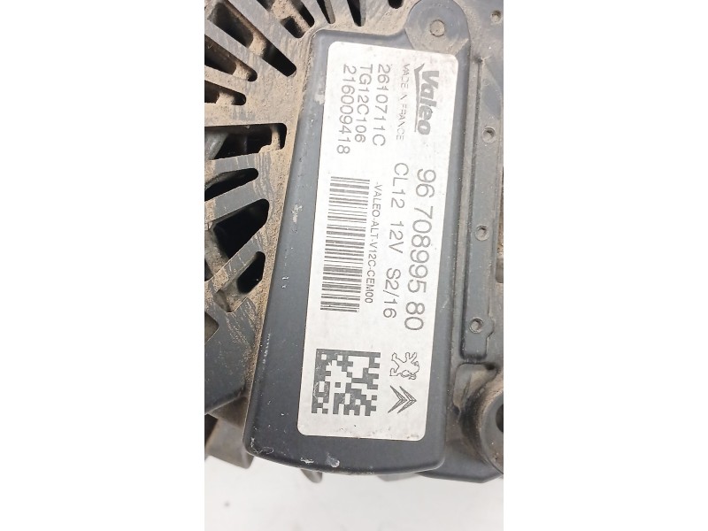 Recambio de alternador para peugeot 308 sw ii (lc_, lj_, lr_, lx_, l4_) 1.2 thp 130 referencia OEM IAM   