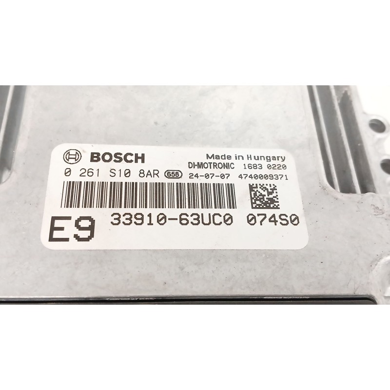 Recambio de centralita motor uce para suzuki s-cross 1.4 smart hybrid (akk414) referencia OEM IAM   