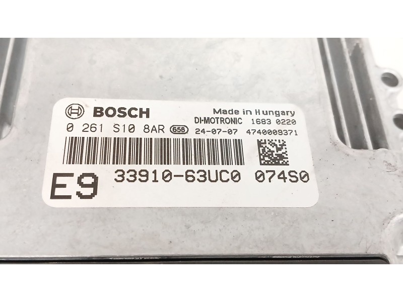 Recambio de centralita motor uce para suzuki s-cross 1.4 smart hybrid (akk414) referencia OEM IAM   