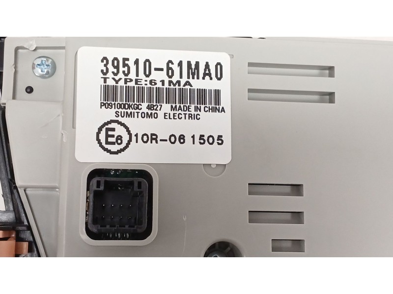 Recambio de mando climatizador para suzuki s-cross 1.4 smart hybrid (akk414) referencia OEM IAM 3951061MA0 10R061505 