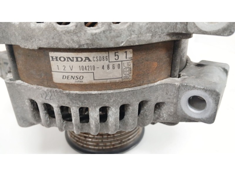 Recambio de alternador para honda civic viii hatchback (fn, fk) 2.2 ctdi (fk3) referencia OEM IAM 1042104860  