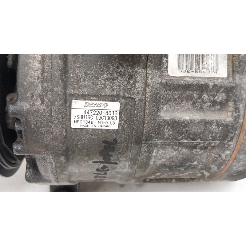 Recambio de compresor aire acondicionado para opel zafira a monospace (t98) 2.0 di 16v (f75) referencia OEM IAM 4472208610 03C13