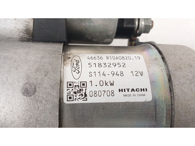 Recambio de motor arranque para ford ka (ru8) 1.2 referencia OEM IAM R10A082019  