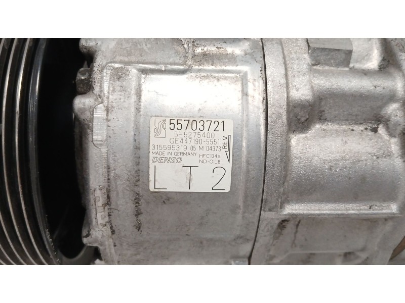 Recambio de compresor aire acondicionado para opel corsa d (s07) 1.3 cdti (l08, l68) referencia OEM IAM 55703721 GE4471905551 5E