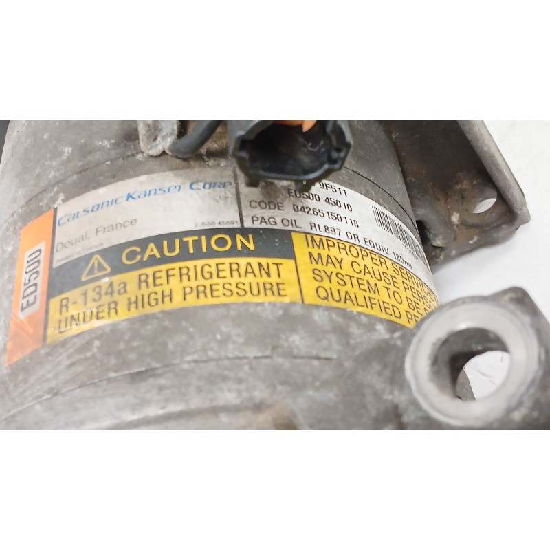Recambio de compresor aire acondicionado para nissan almera ii hatchback (n16) 1.5 referencia OEM IAM 04265150118 ED50045010 926