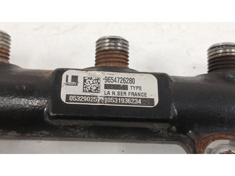 Recambio de rampa inyectora para peugeot 407 (6d_) 2.0 hdi 135 (6drhrh, 6drhre, 6drhrg, 6drhrj) referencia OEM IAM 9654726280  