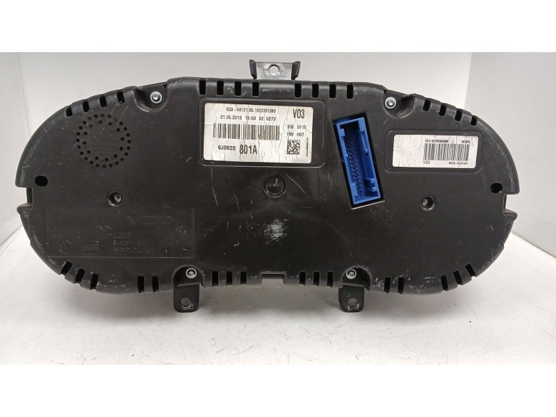 Recambio de cuadro instrumentos para seat ibiza iv (6j5, 6p1) 1.6 tdi referencia OEM IAM 6J0920801A  A2C53349080