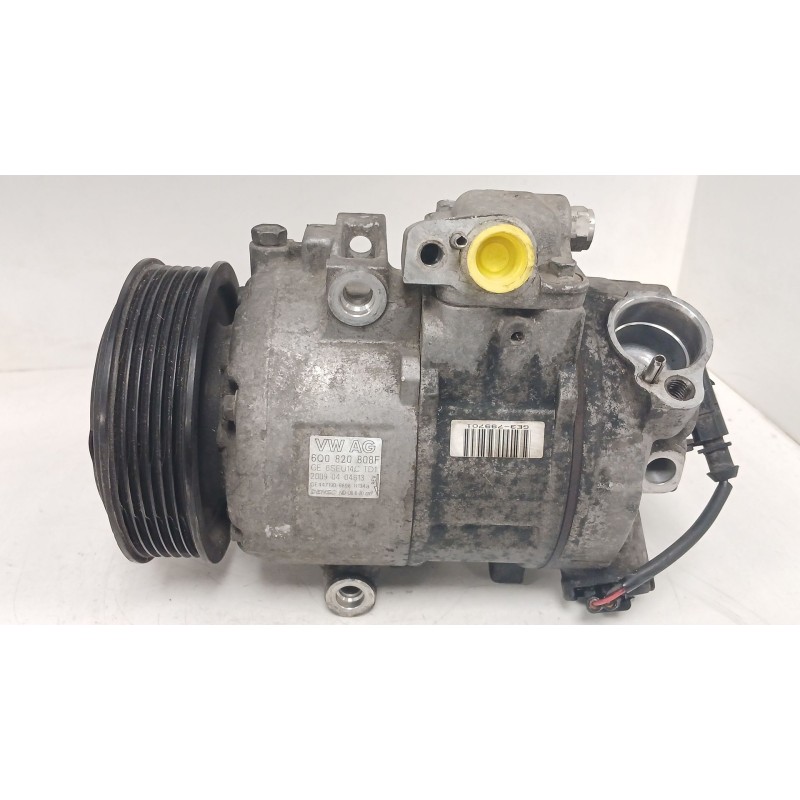 Recambio de compresor aire acondicionado para seat ibiza iv sc (6j1, 6p5) 1.9 tdi referencia OEM IAM 6Q0820808F  6SEU14C