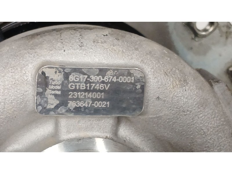 Recambio de turbocompresor para ford transit connect (p65_, p70_, p80_) 1.8 tdci referencia OEM IAM 8G173006740001 7636470021 GT