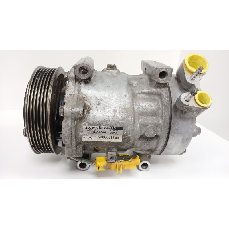 Recambio de compresor aire acondicionado para citroën xsara picasso (n68) 1.6 hdi referencia OEM IAM 9686061780 SD7V16 1802