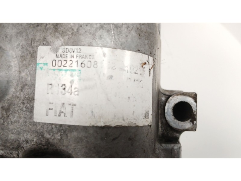 Recambio de compresor aire acondicionado para fiat fiorino furgoneta/monovolumen (225_) 1.3 d multijet (225bxe1a) referencia OEM