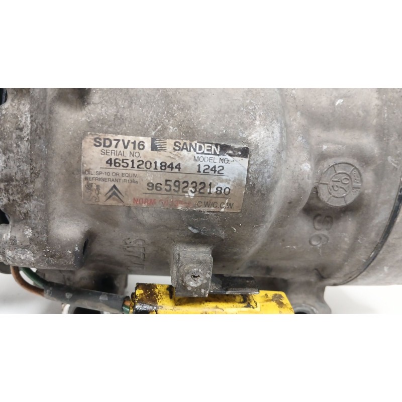 Recambio de compresor aire acondicionado para citroën xsara picasso (n68) 1.6 hdi referencia OEM IAM 9659232180 1242 4651201844