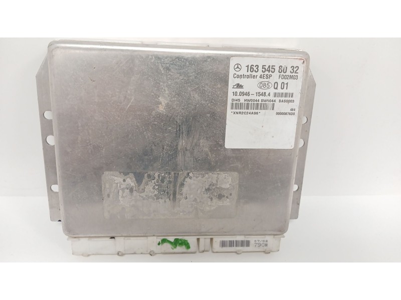 Recambio de centralita abs para mercedes-benz clase m (w163) 270 cdi (163.113) referencia OEM IAM 1635458032 10094615484 