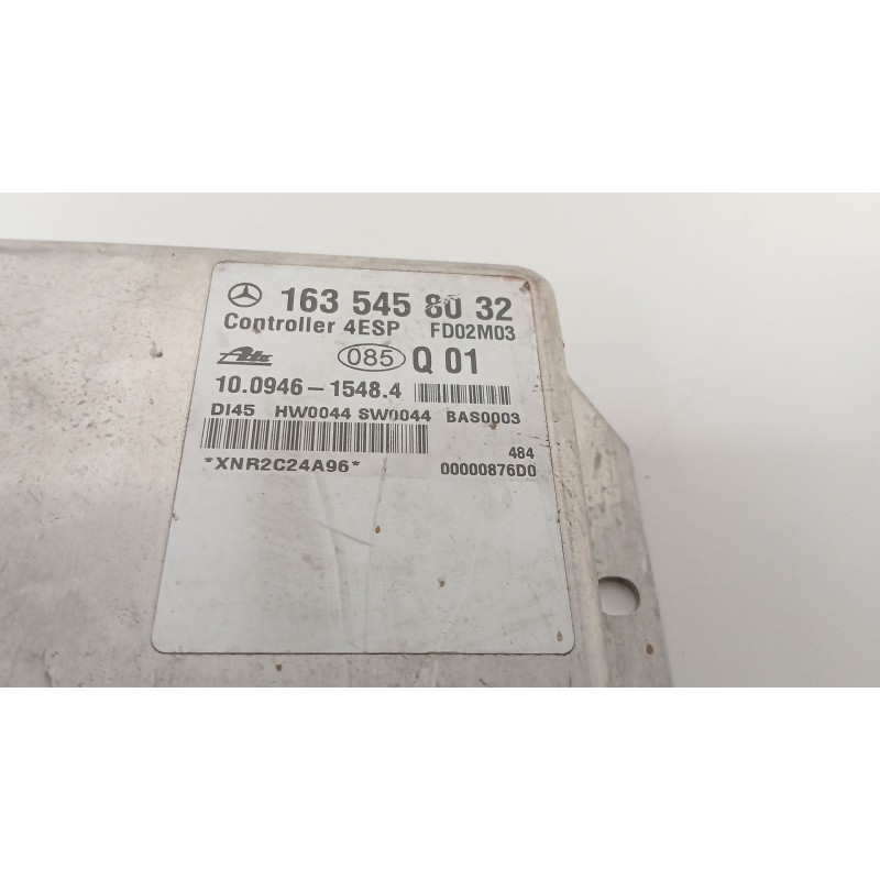 Recambio de centralita abs para mercedes-benz clase m (w163) 270 cdi (163.113) referencia OEM IAM 1635458032 10094615484 