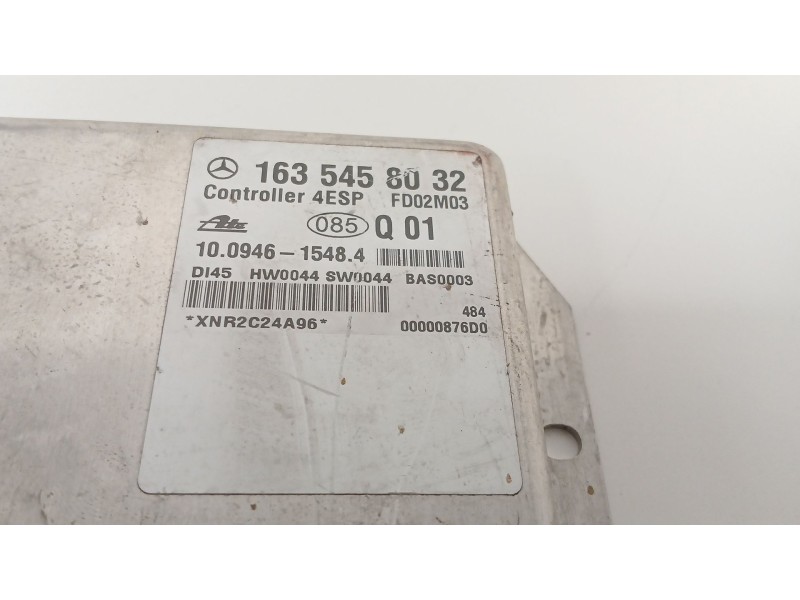 Recambio de centralita abs para mercedes-benz clase m (w163) 270 cdi (163.113) referencia OEM IAM 1635458032 10094615484 