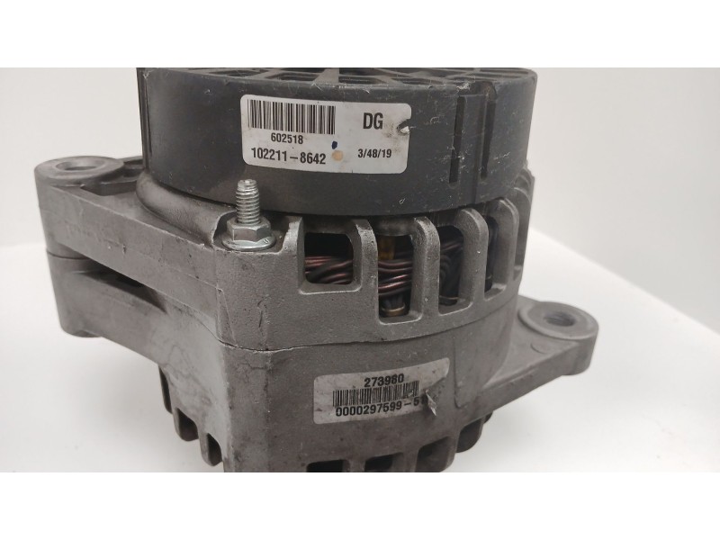 Recambio de alternador para opel zafira b furgoneta/monovolumen (a05) 1.9 cdti van (m75) referencia OEM IAM 1022118642  