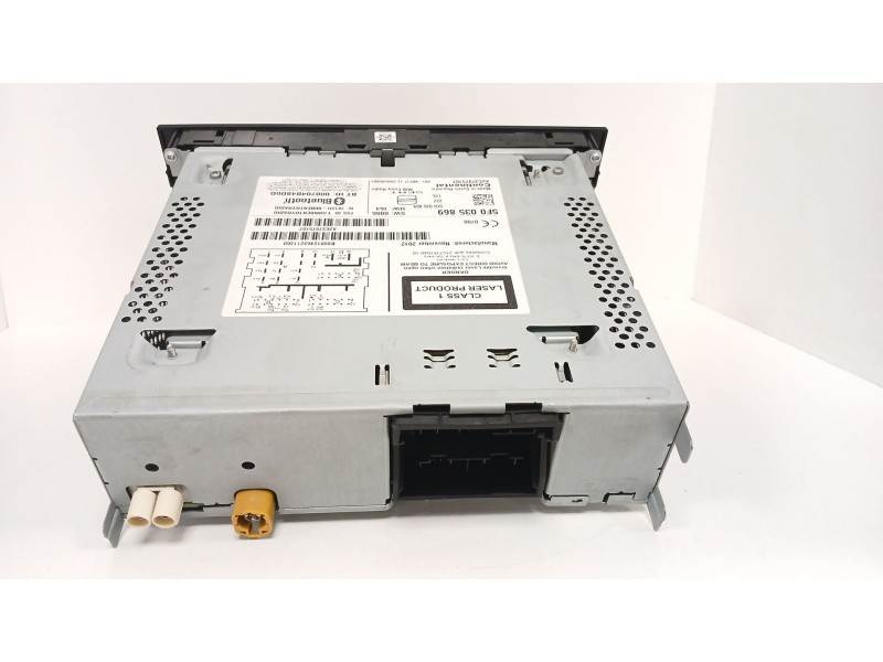 Recambio de sistema audio / radio cd para seat leon (5f1) 1.6 tdi referencia OEM IAM 5F0035869  
