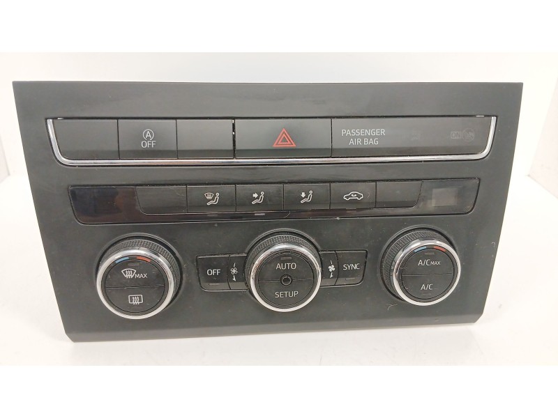 Recambio de mando climatizador para seat leon (5f1) 1.6 tdi referencia OEM IAM 5F0907044  