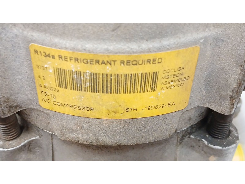 Recambio de compresor aire acondicionado para ford mondeo iii (b5y) 2.0 16v tddi / tdci referencia OEM IAM 1S7H19D629EA  