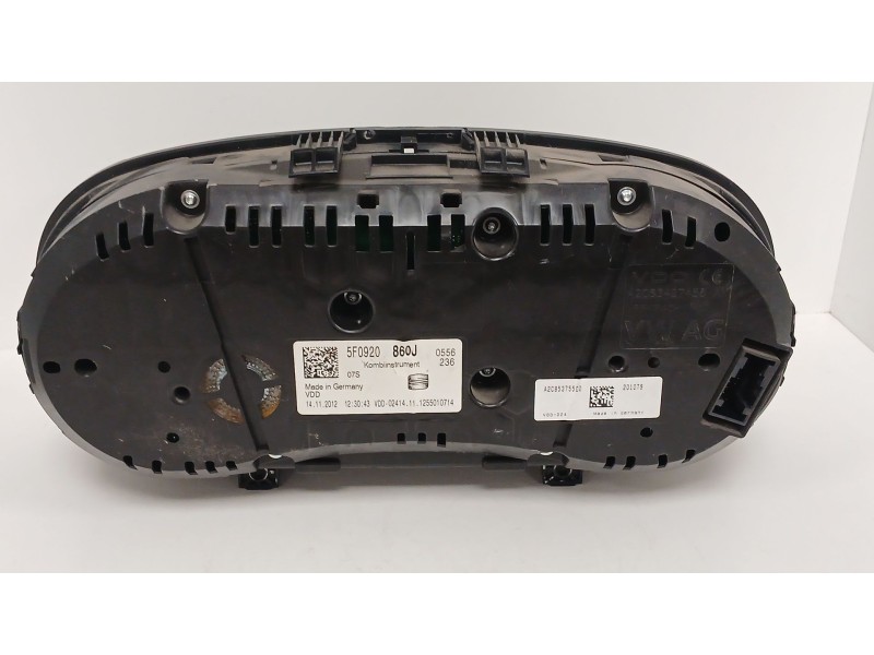 Recambio de cuadro instrumentos para seat leon (5f1) 1.6 tdi referencia OEM IAM 5F0920860J  A2C85375500