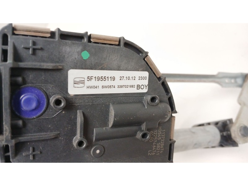 Recambio de motor limpia delantero para seat leon (5f1) 1.6 tdi referencia OEM IAM 5F1955119  