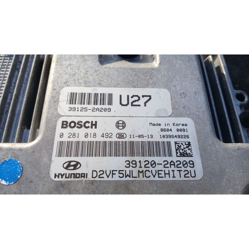 Recambio de centralita motor uce para hyundai i40 i cw (vf) 1.7 crdi referencia OEM IAM   