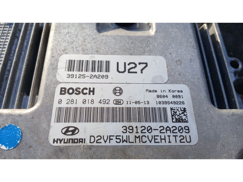 Recambio de centralita motor uce para hyundai i40 i cw (vf) 1.7 crdi referencia OEM IAM   