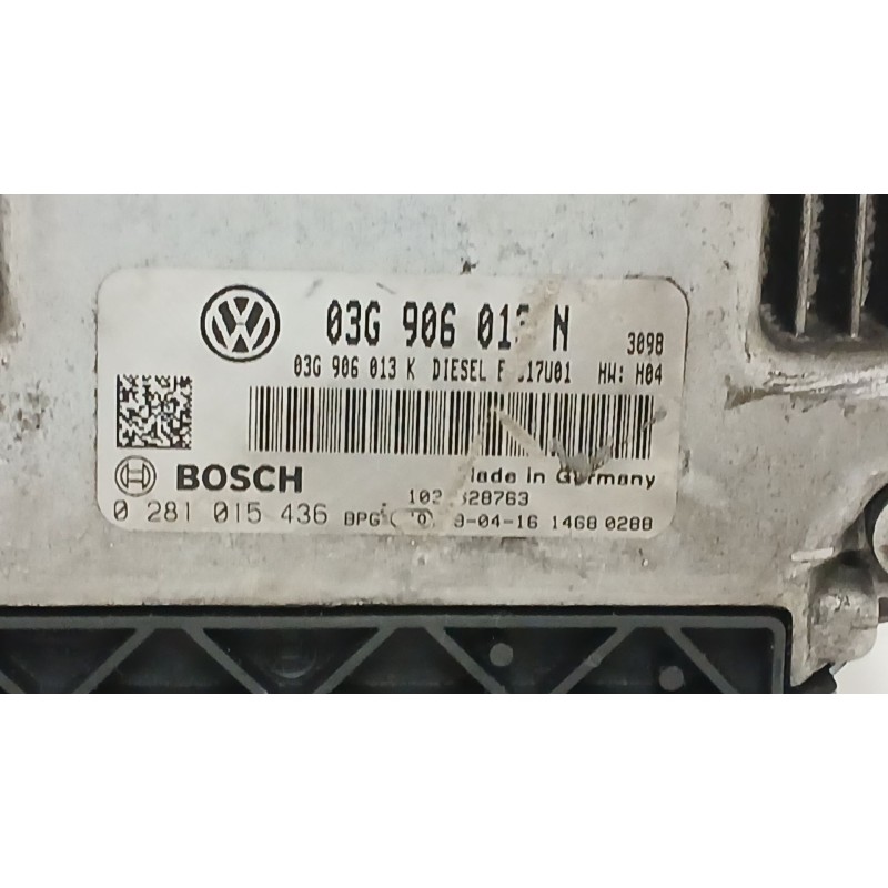Recambio de centralita motor uce para seat ibiza iv sc (6j1, 6p5) 1.9 tdi referencia OEM IAM 0281015436  03G906013N