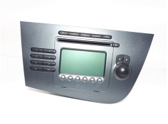 Recambio de sistema audio / radio cd para seat leon (1p1) comfort limited referencia OEM IAM 1P1035186N87 SEZ1Z3F9295814 
