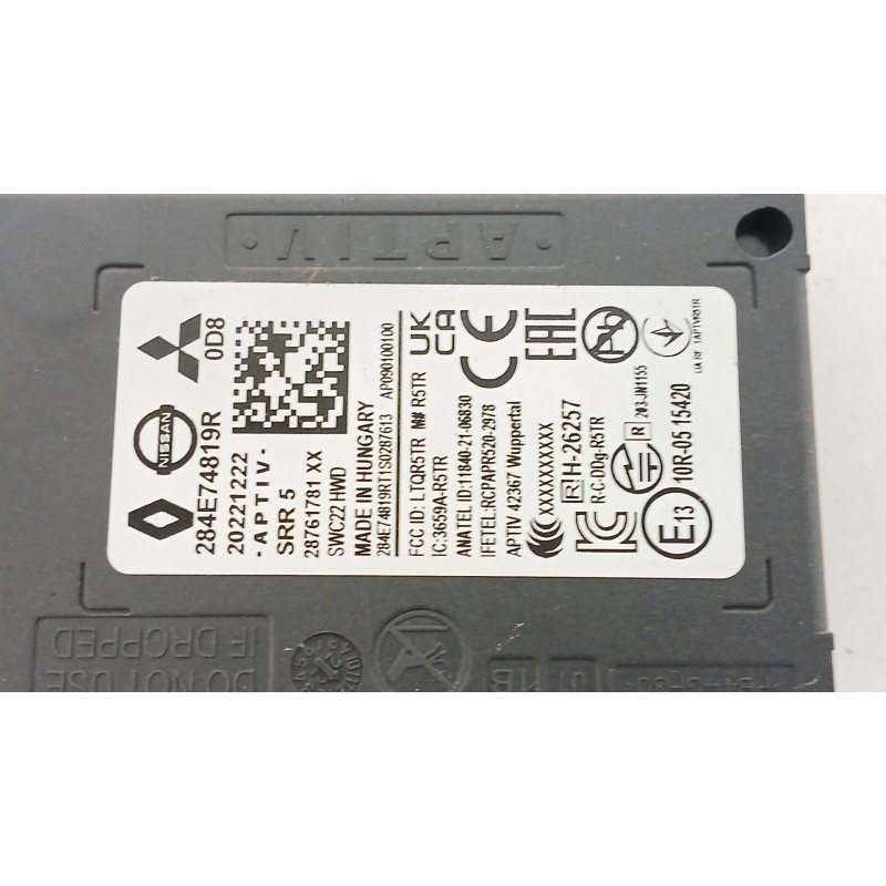 Recambio de modulo electronico para renault arkana i (lcm_, ldn_) 1.3 tce 140 (ldn0) referencia OEM IAM 284E74819R  