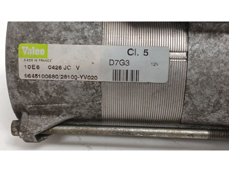 Recambio de motor arranque para peugeot 207/207+ (wa_, wc_) 1.6 hdi referencia OEM IAM   