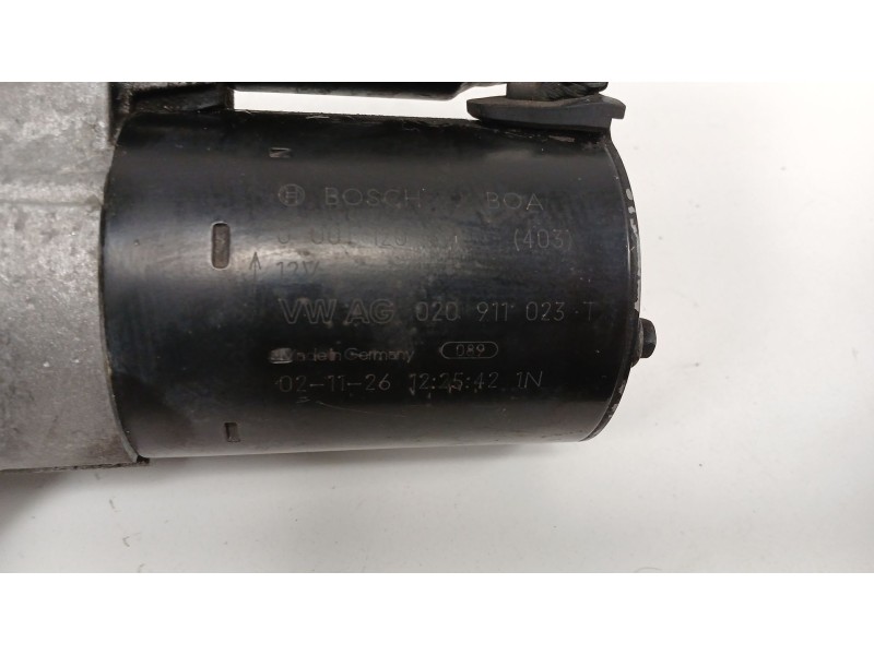 Recambio de motor arranque para volkswagen golf iv (1j1) 1.6 16v referencia OEM IAM 0001120402  020911023T