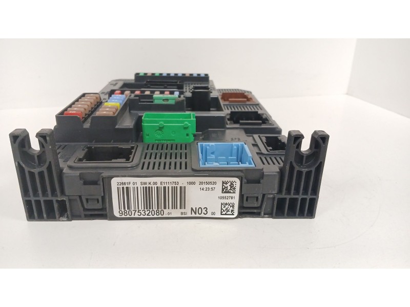 Recambio de modulo electronico para peugeot 208 i (ca_, cc_) 1.6 hdi referencia OEM IAM 9807532080  