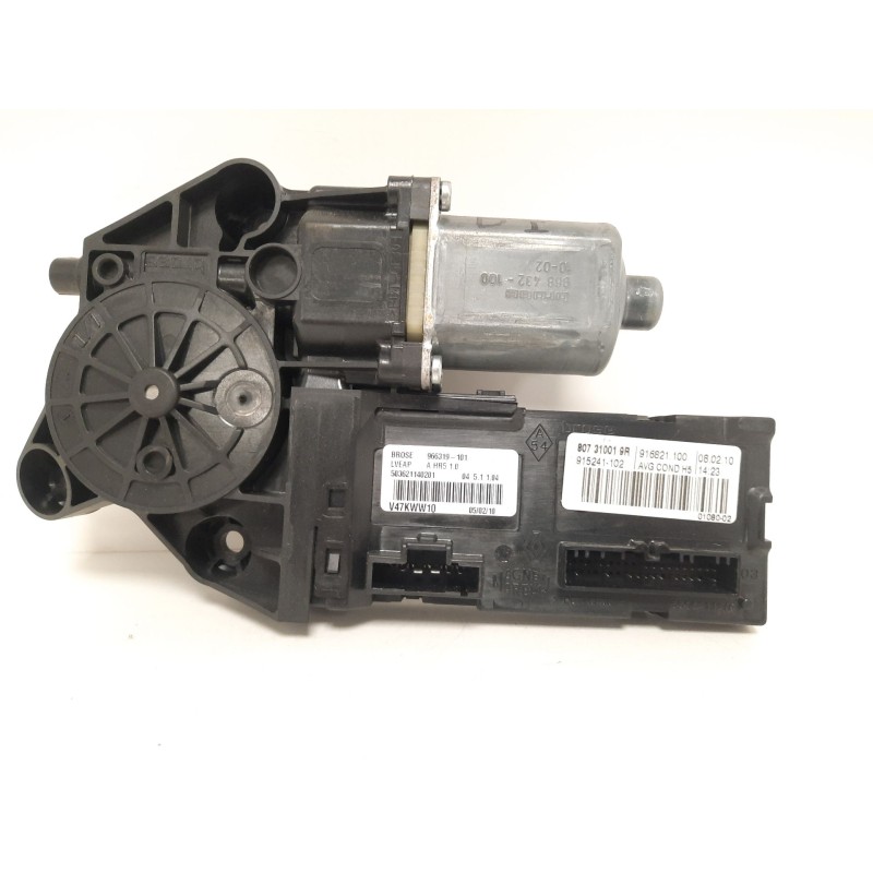 Recambio de motor elevalunas delantero izquierdo para renault megane iii berlina 5 p dynamique referencia OEM IAM 807310019R  