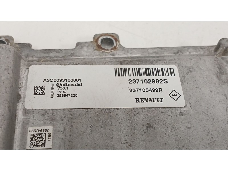 Recambio de centralita motor uce para renault captur i (j5_, h5_) 0.9 tce 90 referencia OEM IAM A3C0093160001 237105499R 2371029