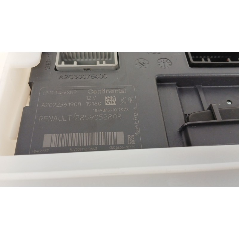 Recambio de conmutador de arranque para renault captur i (j5_, h5_) 0.9 tce 90 referencia OEM IAM A2C92561908  285905280R