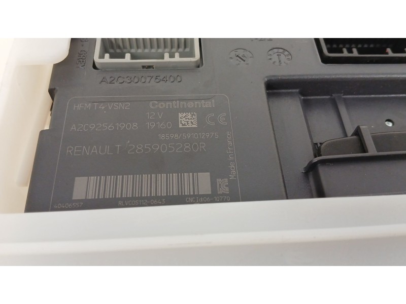 Recambio de conmutador de arranque para renault captur i (j5_, h5_) 0.9 tce 90 referencia OEM IAM A2C92561908  285905280R