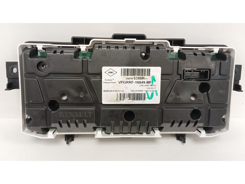 Recambio de cuadro instrumentos para renault captur i (j5_, h5_) 0.9 tce 90 referencia OEM IAM   