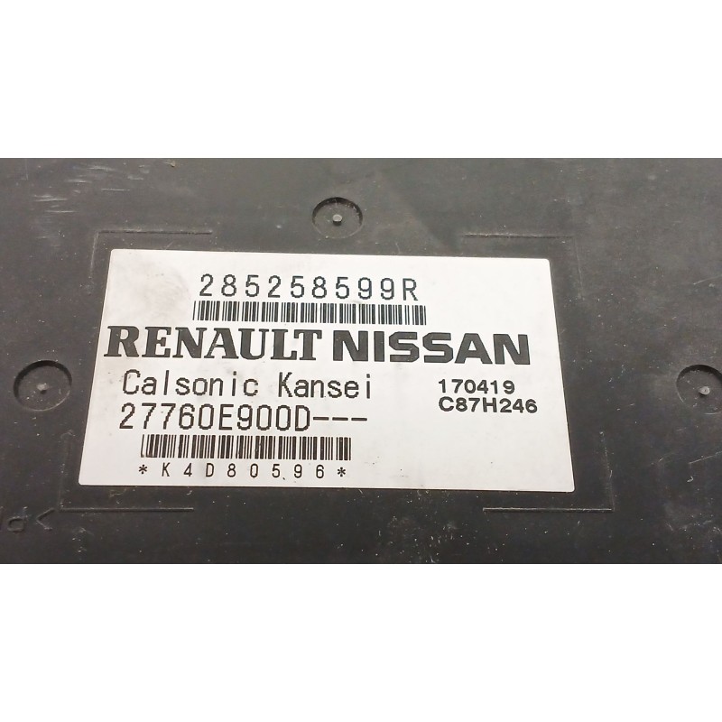 Recambio de modulo electronico para renault captur i (j5_, h5_) 0.9 tce 90 referencia OEM IAM 285258599R  27760E900D