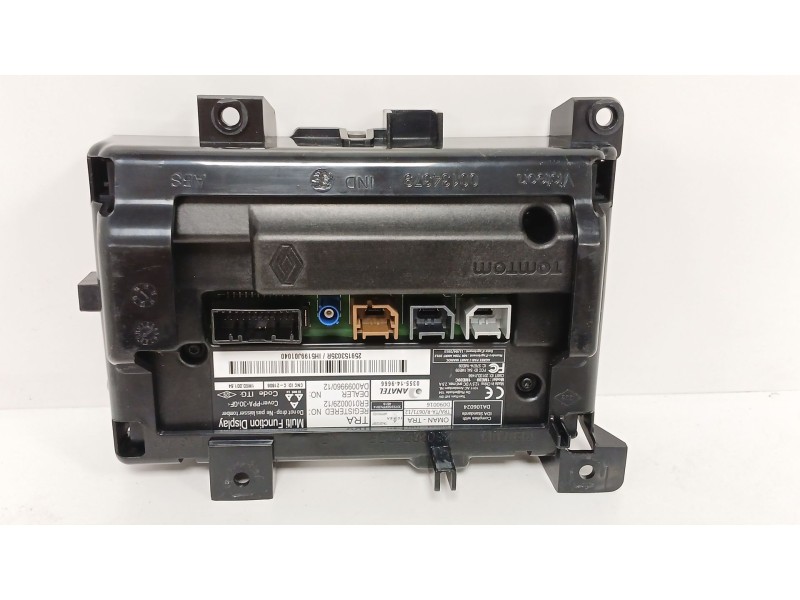 Recambio de pantalla multifuncion para renault captur i (j5_, h5_) 0.9 tce 90 referencia OEM IAM 259153035R  