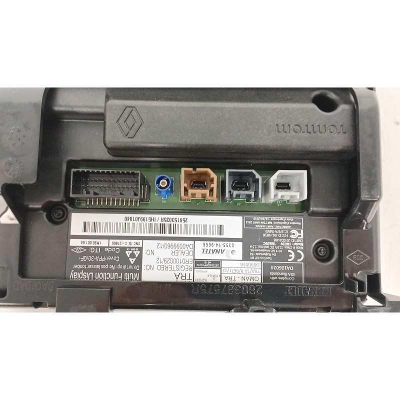 Recambio de pantalla multifuncion para renault captur i (j5_, h5_) 0.9 tce 90 referencia OEM IAM 259153035R  