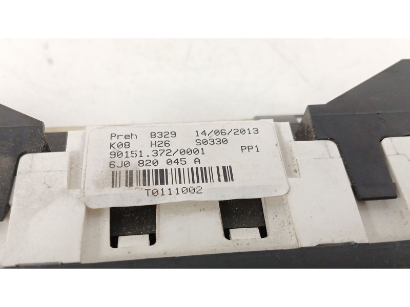 Recambio de mando calefaccion / aire acondicionado para seat ibiza iv (6j5, 6p1) 1.6 tdi referencia OEM IAM   
