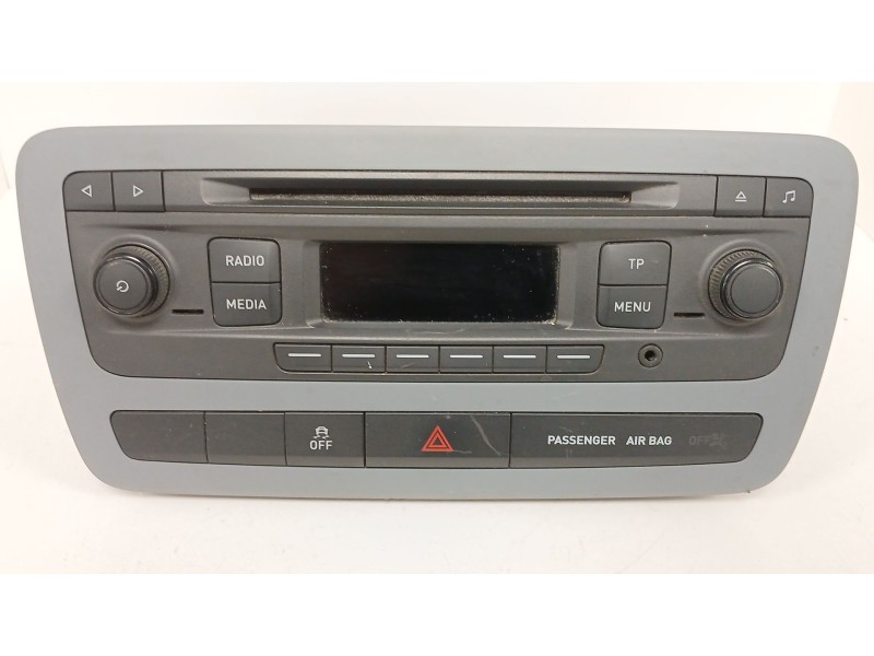 Recambio de sistema audio / radio cd para seat ibiza iv (6j5, 6p1) 1.6 tdi referencia OEM IAM 6j0035156  