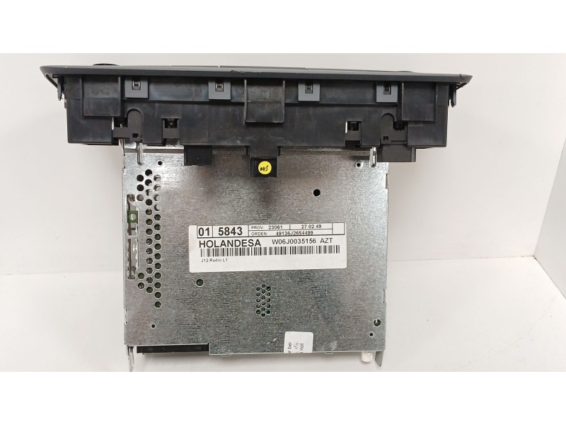 Recambio de sistema audio / radio cd para seat ibiza iv (6j5, 6p1) 1.6 tdi referencia OEM IAM 6j0035156  