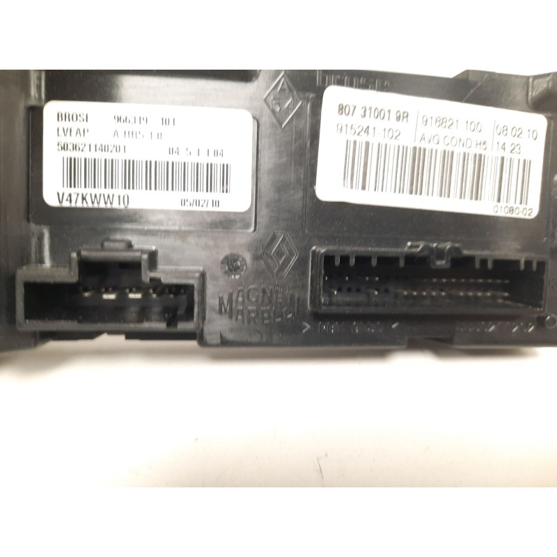 Recambio de motor elevalunas delantero izquierdo para renault megane iii berlina 5 p dynamique referencia OEM IAM 807310019R  