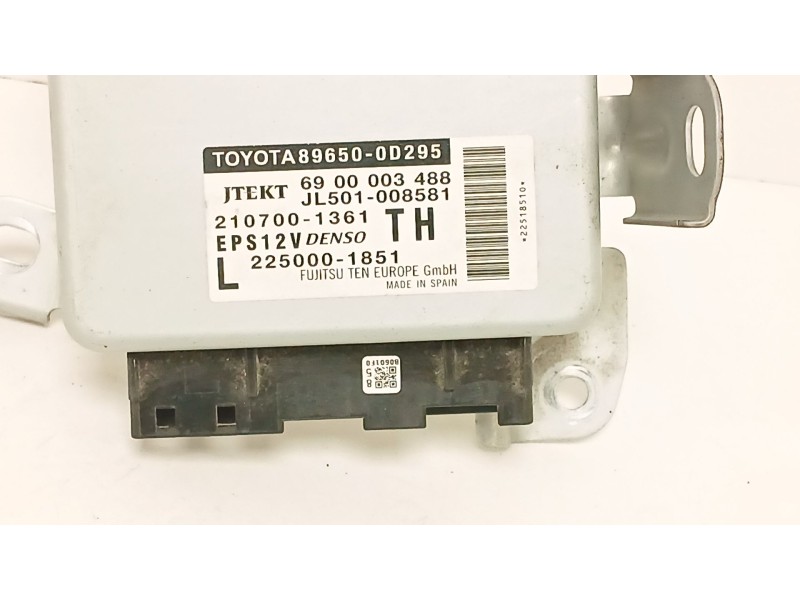 Recambio de modulo electronico para toyota yaris (_p13_) 1.3 (nsp130_) referencia OEM IAM 896500D295  6900003488 Recambio de modulo electronico para toyota yaris (_p13_) 1.3 (nsp130_) referencia OEM IAM 896500D295  6900003488